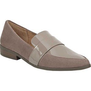 Dr Scholl's Women Slip On Penny Loafers Agnes Size US 6.5M Taupe Grey